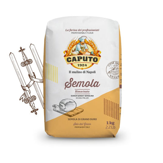 FLOUR SEMOLINA EXTRA FINE 1kg - Pizzatanz