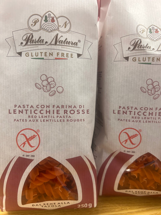 Red Lentil Pasta - Gluten Free