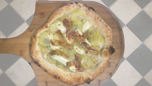 Pizza Bianco- Truffle, Potato and Pancetta