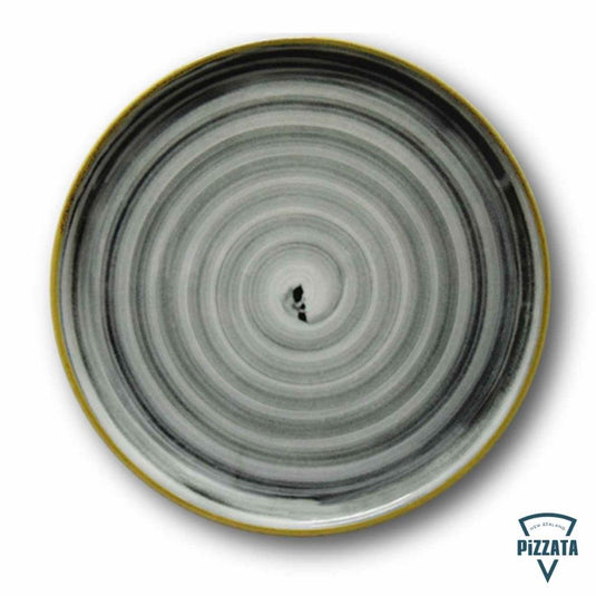 Classic Black Pizza Plate 31cm