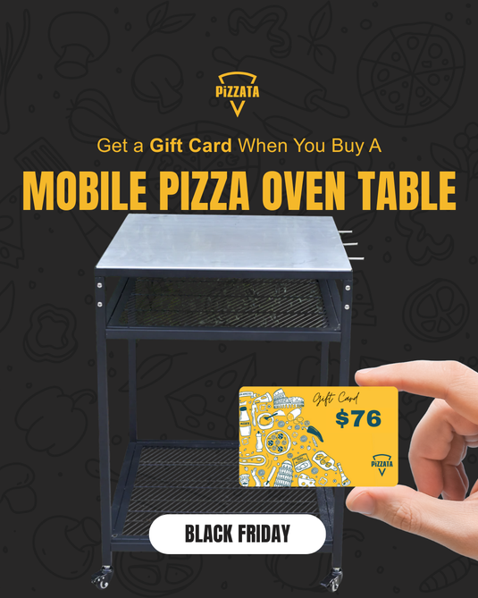 Mobile Pizza Oven Table