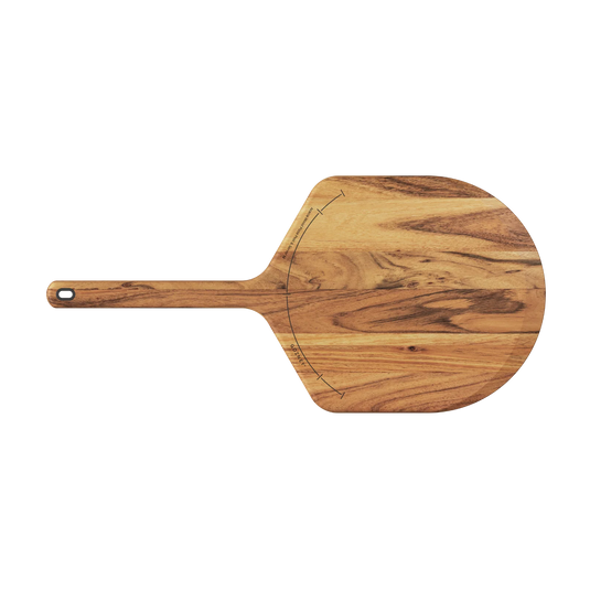 Acacia Wood Pizz Peel & Server XL