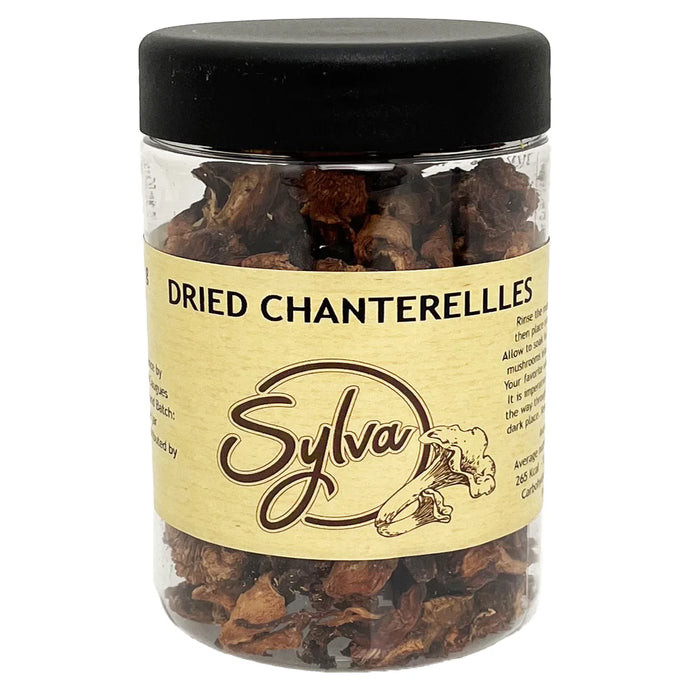 Dried Chanterelle Mushrooms. 30g Jar