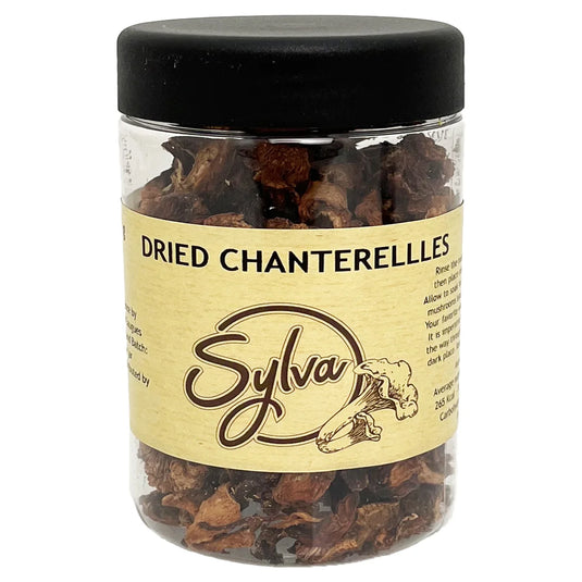 Dried Chanterelle Mushrooms. 30g Jar