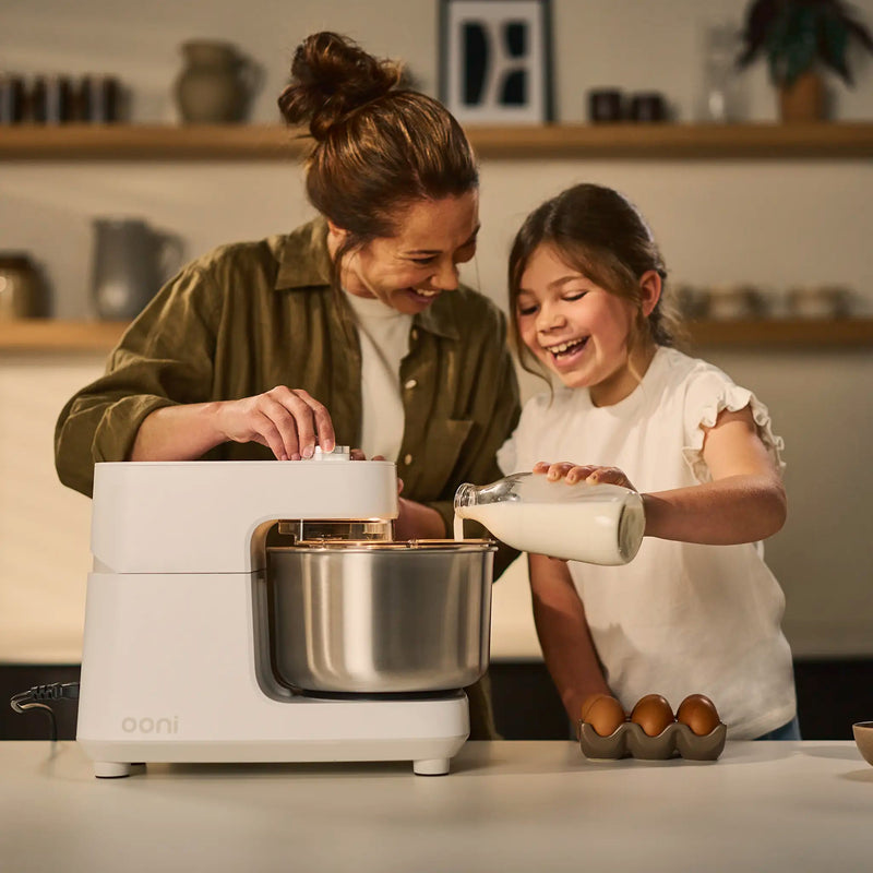 Load image into Gallery viewer, Ooni Halo Core Spiral Dough Mixer baking
