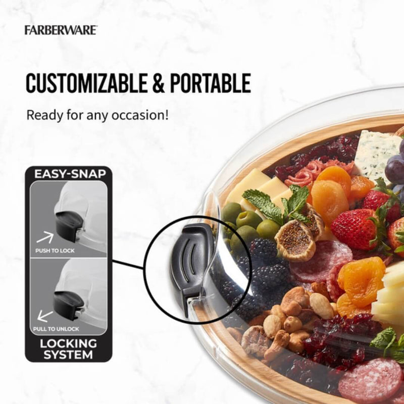 Load image into Gallery viewer, Farberware Build-a-Board Round 35.5cm
