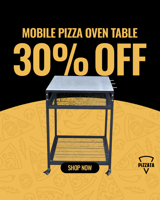 Mobile Pizza Oven Table