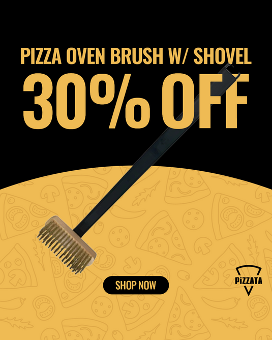 Pizzata Pizza Oven Brush With Shovel