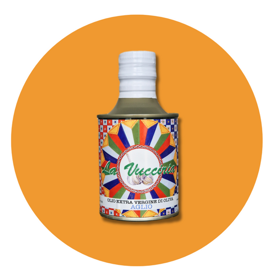 A Vucciria Garlic Infused Extra Virgin Olive Oil – 250ml