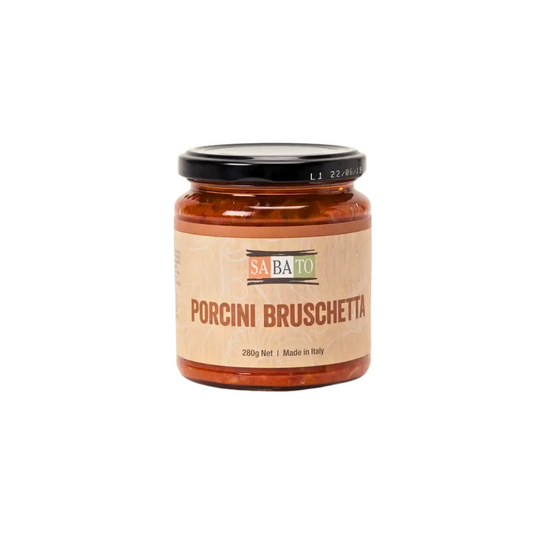 Sabato Porcini Bruschetta