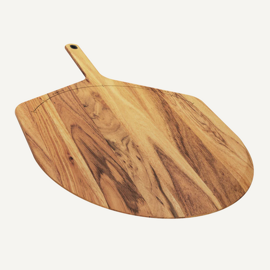 Acacia Wood Pizz Peel & Server XL