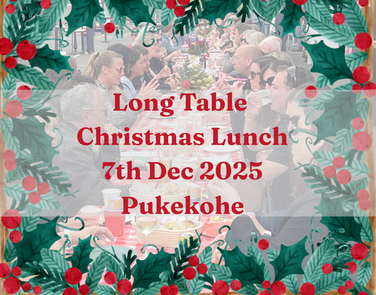 7th Dec - Italian Long Table Christmas Lunch in Pukeohe