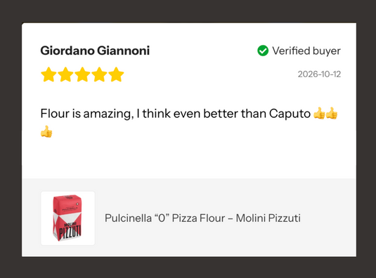 Pulcinella “0” Pizza Flour – Molini Pizzuti