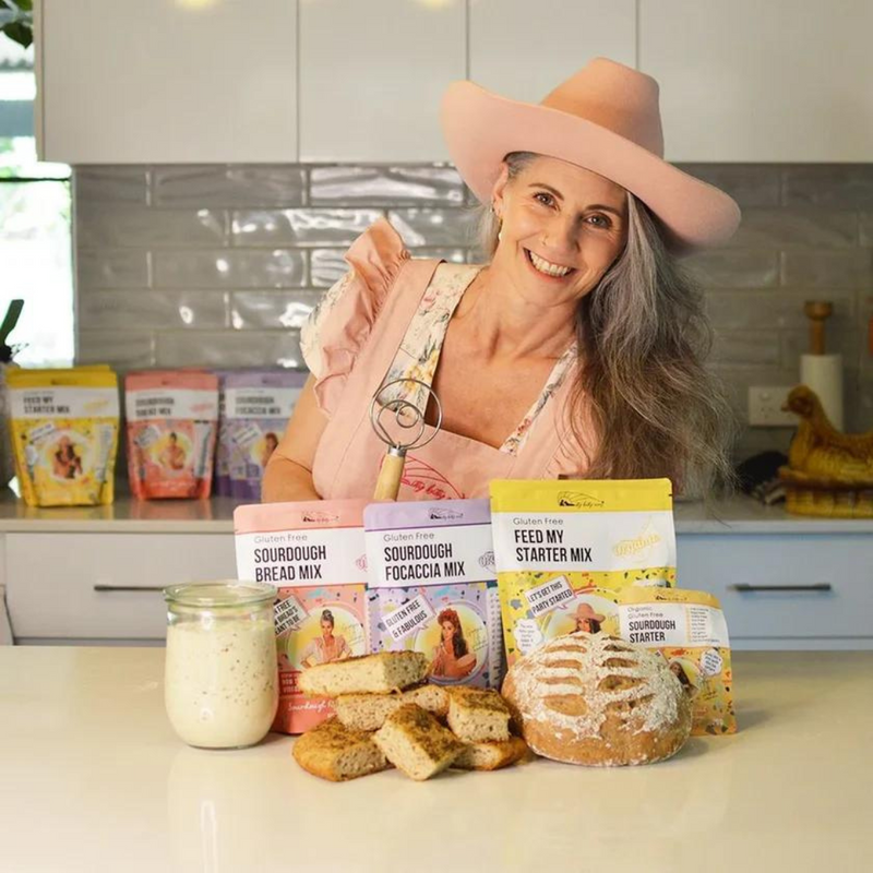 Load image into Gallery viewer, Sourdough Bread Making Kit Gluten Free 1.1KG
