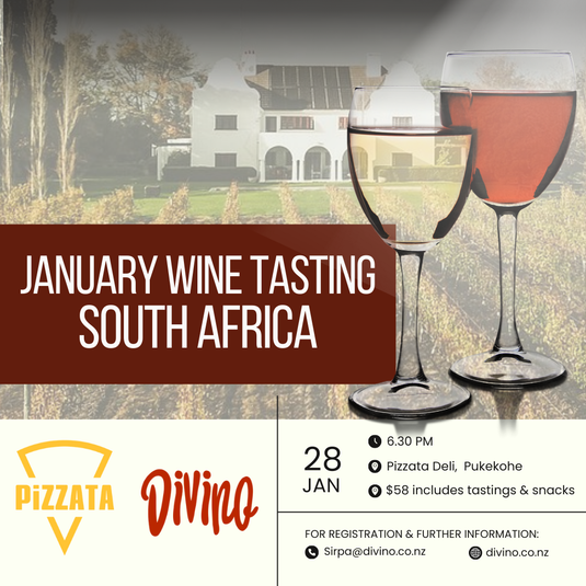 28 Jan - Wine Tasting with food matching in the Deli