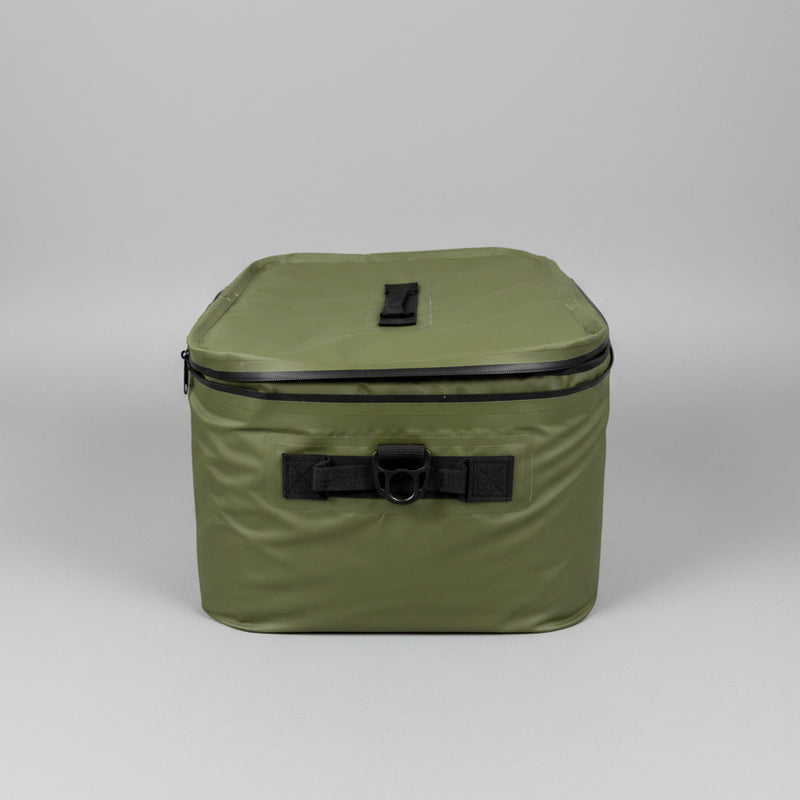 Load image into Gallery viewer, Trevo Cooler Bag olive green_side
