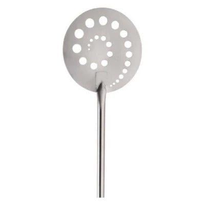 Cerutti Stainless Steel Perforated Pizza Peel Round Blade
