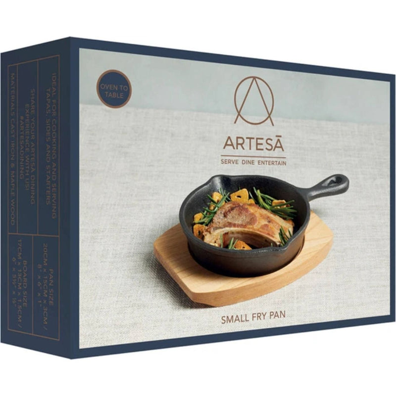 Load image into Gallery viewer, Artesa Cast Iron Small Frying Pan 13.5cm
