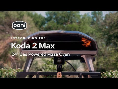 Load and play video in Gallery viewer, Ooni Koda 2 Max — 24″ Gas-Powered Outdoor Pizza Oven
