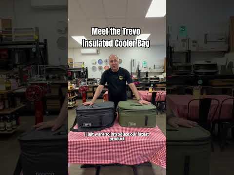 Load and play video in Gallery viewer, Trevo Insulated Cooler Bag — Dough Box Carrier, Picnic &amp; BBQ Cooler
