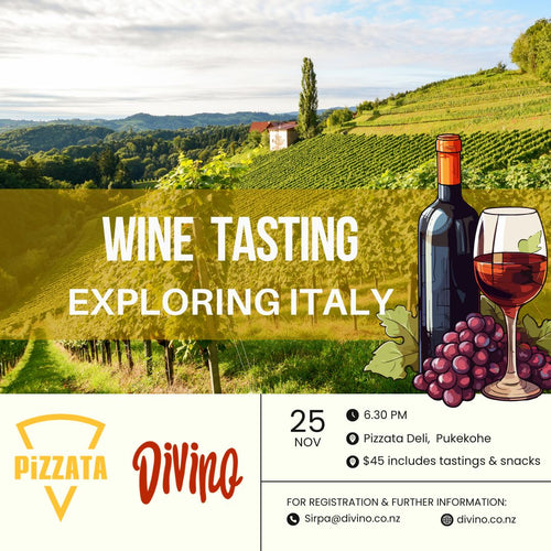 25 Nov - Wine Tasting: A Taste of Italy